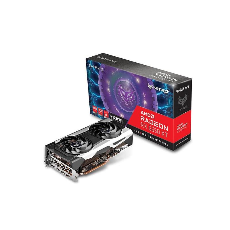 Placa de Vídeo RX 6650 XT Nitro+ Gaming OC Sapphire, ARGB, 8GB